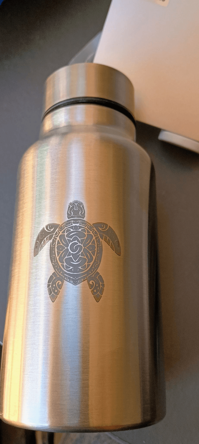 Gourde inox 500ml Motif Polynésien